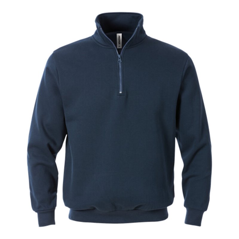 Fristads Acode Zipper-Sweatshirt 1737 SWB Größe XL Dunkelmarine