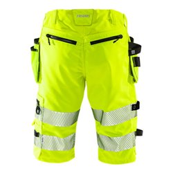 Fristads High Vis Stretch-Shorts, Damen Kl.1 2529 PLU Warnschutz-Gelb