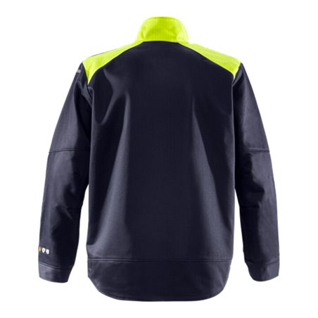 Fristads Schweisser jacke 4077 WEL Größe XS Marine/Warnschutz-Gelb