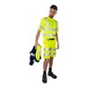 Fristads High Vis T-Shirt Kl. 3 7407 THV Größe 4XL Warnschutz-Gelb