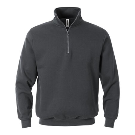 Fristads Acode Zipper-Sweatshirt 1737 SWB Größe 2XL Dunkelgrau