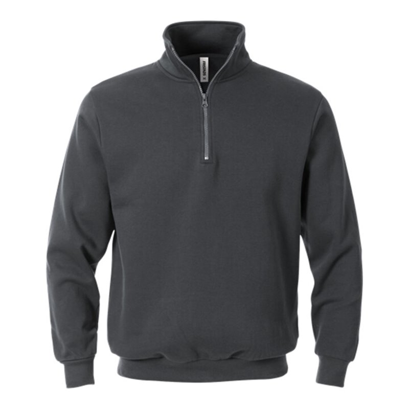 Fristads Acode Zipper-Sweatshirt 1737 SWB Größe XS Dunkelgrau