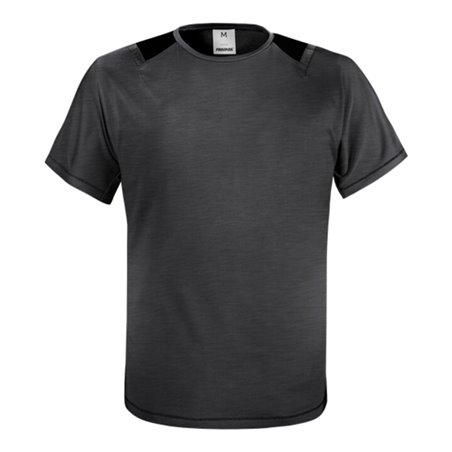 Fristads Green Funktions-T-Shirt 7520 GRK Größe XL Grau/Schwarz