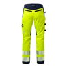 Fristads High Vis Handwerker Stretch-Hose Damen Kl. 2 2710 PLU Größe 50 Warnschutz-Gelb/Marine