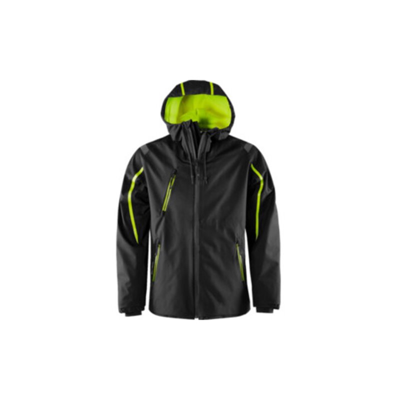Fristads GORE-TEX Jacke 4864 GXP Größe 2XL Schwarz/Gelb