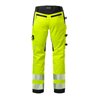 Fristads High Vis Handwerker Stretch-Hose Damen Kl. 2 2710 PLU Größe 48 Warnschutz-Gelb/Schwarz