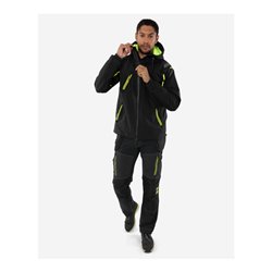 Fristads GORE-TEX Jacke 4864 GXP Größe L Schwarz/Gelb