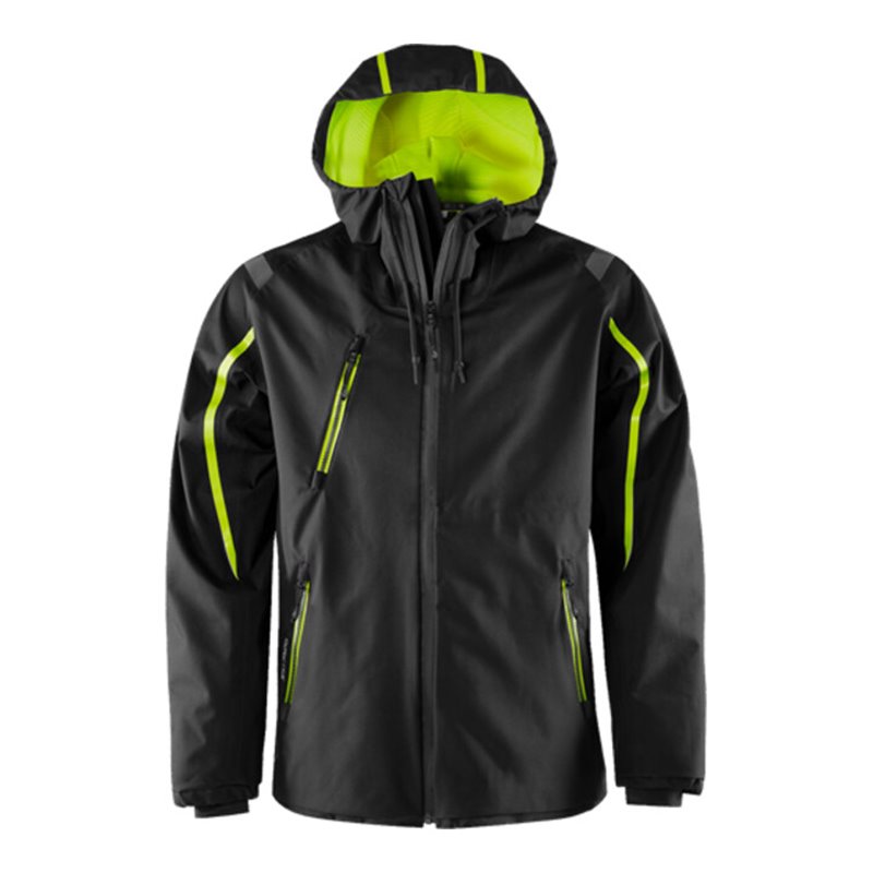 Fristads GORE-TEX Jacke 4864 GXP Größe M Schwarz/Gelb
