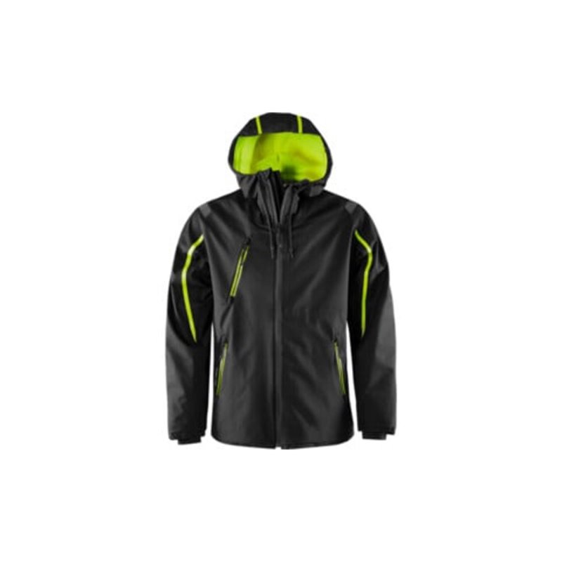 Fristads GORE-TEX Jacke 4864 GXP Größe XL Schwarz/Gelb