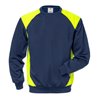 Fristads Sweatshirt 7148 SHV Größe 4XL Marine/Warnschutz-Gelb