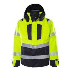 Fristads Flamestat Airtech Jacke 4525 ATHR Größe 3XL Warnschutz-Gelb/Marine