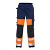 Fristads High Vis Hose Damen Kl. 1 2139 PLU Größe 42 Warnschutz-Orange/Marine