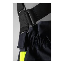 Fristads Flamestat Airtech Latzhose 2525 ATHR Größe XL Warnschutz-Gelb/Marine