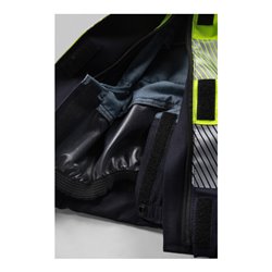 Fristads Flamestat Airtech Latzhose 2525 ATHR Größe XL Warnschutz-Gelb/Marine