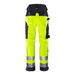 Fristads Flamestat Airtech Latzhose 2525 ATHR Größe S Warnschutz-Gelb/Marine