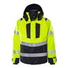 Fristads Flamestat Airtech Jacke 4525 ATHR Größe XL Warnschutz-Gelb/Marine