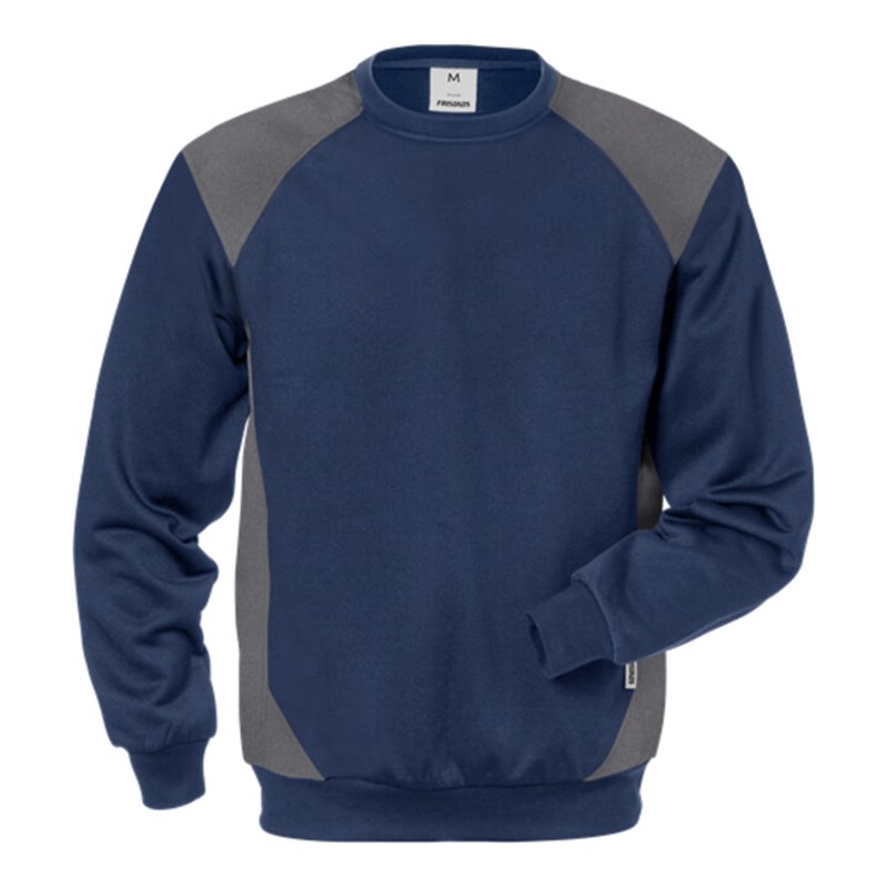 Fristads Sweatshirt 7148 SHV Größe 4XL Marine/Dunkelgrau