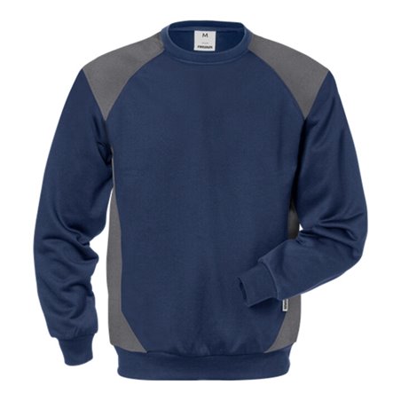Fristads Sweatshirt 7148 SHV Größe 4XL Marine/Dunkelgrau