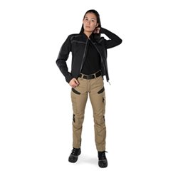 Fristads Damenhose 2554 STFP Größe 46 Khaki/Schwarz