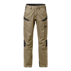 Fristads Damenhose 2554 STFP Größe 50 Khaki/Schwarz