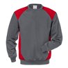 Fristads Sweatshirt 7148 SHV Größe XL Grau/Rot
