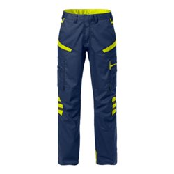 Fristads Damenhose 2554 STFP Größe 40 Marine/Warnschutz-Gelb