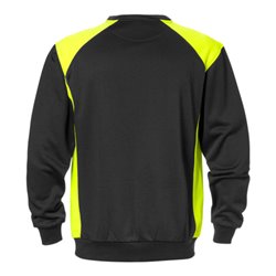 Fristads Sweatshirt 7148 SHV Größe L Schwarz/Gelb