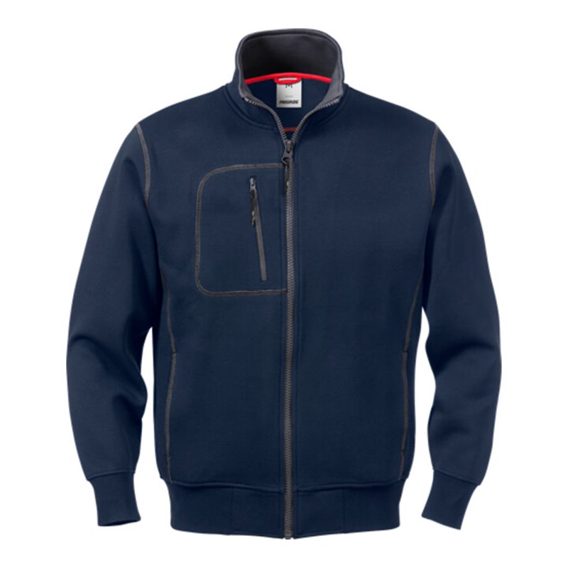 Fristads Acode Sweatjacke 1747 DF Größe M Nachtblau