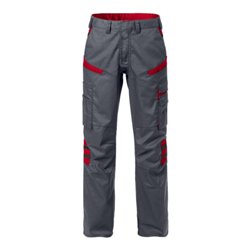 Fristads Damenhose 2554 STFP Größe 50 Grau/Rot