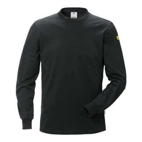 Fristads ESD T-Shirt Langarm 7082 XTM Größe 5XL Schwarz