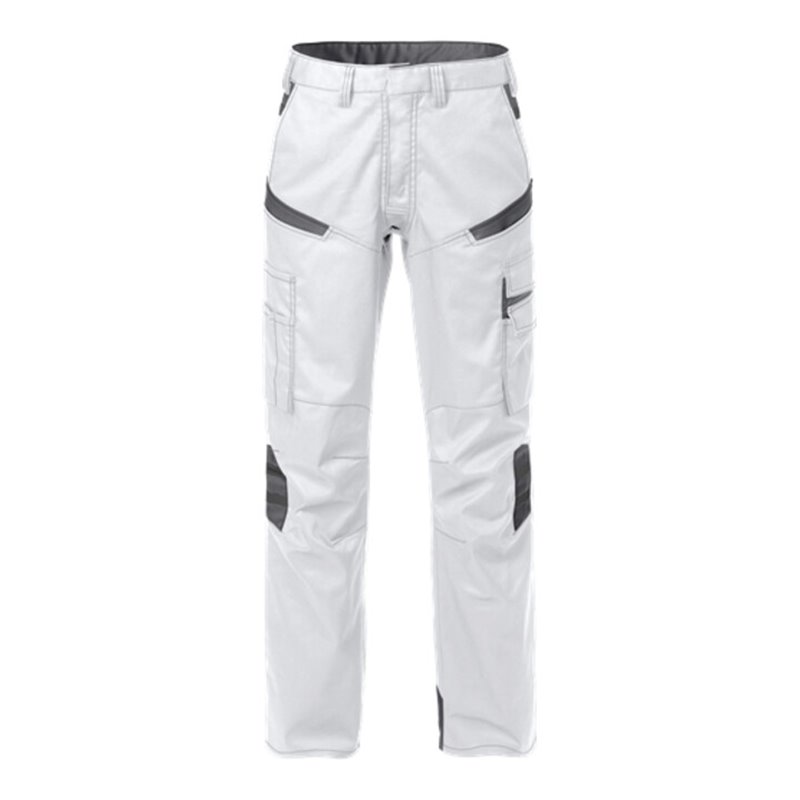 Fristads Damenhose 2554 STFP Größe 36 Weiß/Grau