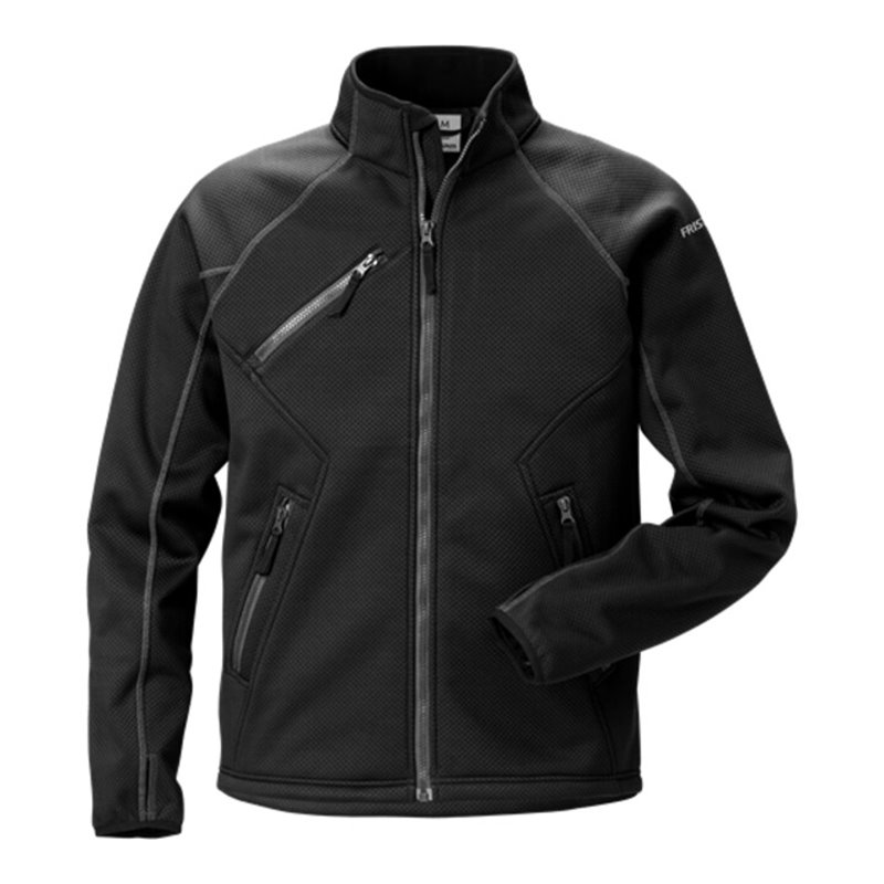 Fristads Softshell Stretch-Jacke 4905 SSF Größe 2XS Schwarz