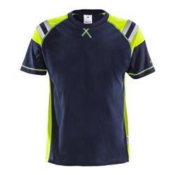 Fristads Flamestat T-Shirt 7073 TFLH Größe 4XL Marineblau