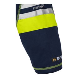 Fristads Flamestat T-Shirt 7073 TFLH Größe 4XL Marineblau