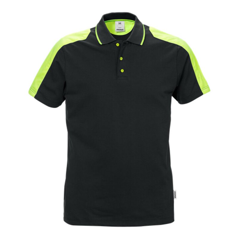 Fristads Stretch-Poloshirt 7448 RTP Größe 4XL Schwarz