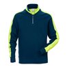 Fristads Sweatshirt mit kurzem Reißverschluss 7449 RTS Größe 4XL Marineblau