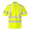 Fristads High Vis Poloshirt 7025 Kl. 3 PHV Größe 5XL Warnschutz-Gelb