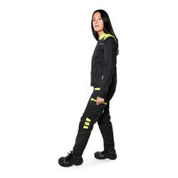 Fristads Damenhose 2554 STFP Größe 40 Schwarz/Gelb