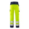 Fristads High Vis Green Hose Damen Kl. 2 2642 GPLU Größe 40 Warnschutz-Gelb/Marine