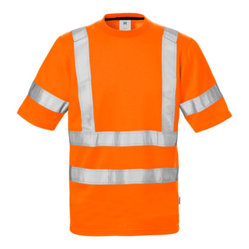 Fristads High Vis T-Shirt 7024 Kl. 3 THV Größe 4XL Warnschutz-Orange