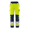 Fristads High Vis Green Hose Damen Kl. 2 2642 GPLU Größe 46 Warnschutz-Gelb/Marine