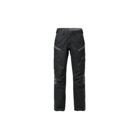 Fristads Damenhose 2554 STFP Größe 36 Schwarz/Grau