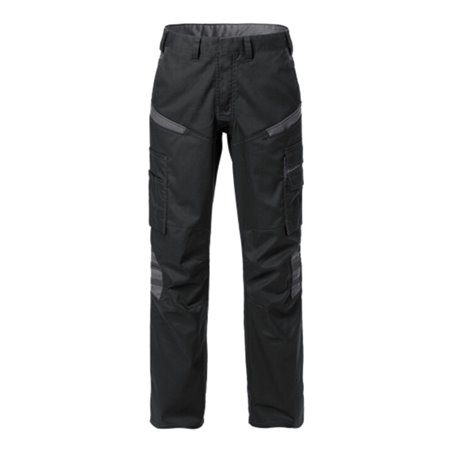 Fristads Damenhose 2554 STFP Größe 40 Schwarz/Grau