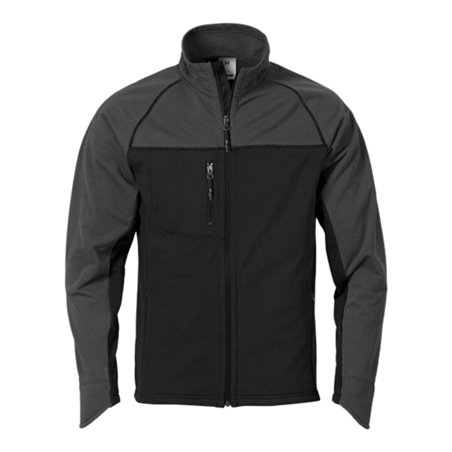 Fristads Acode Fleecejacke 1475 MIC Größe 2XL Schwarz