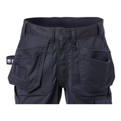 Fristads High Vis Stretch-Hose Damen Kl. 1 2708 PLU Warnschutz-Gelb/Marine