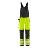 Fristads High Vis Green Stretch-Latzhose Kl. 2 1031 GSTP Größe D104 Warnschutz-Gelb/Schwarz