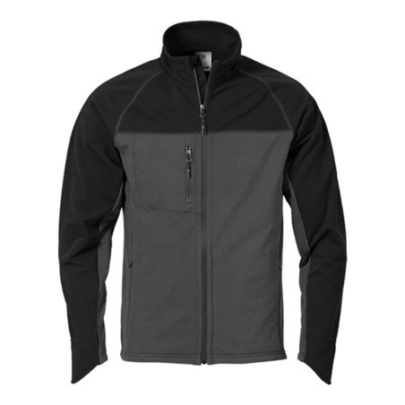 Fristads Acode Fleecejacke 1475 MIC Größe XL Dunkelgrau