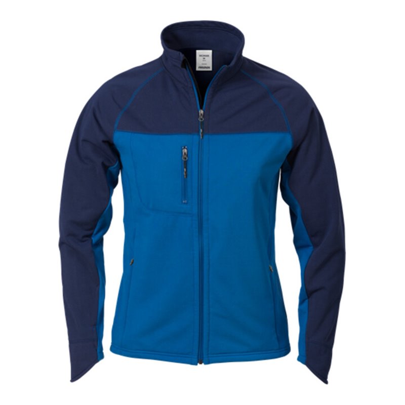Fristads Acode Fleecejacke Damen 1474 MIC Größe L Blau