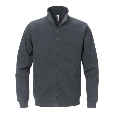 Fristads Acode Sweatjacke 1733 SWB Größe L Dunkelgrau