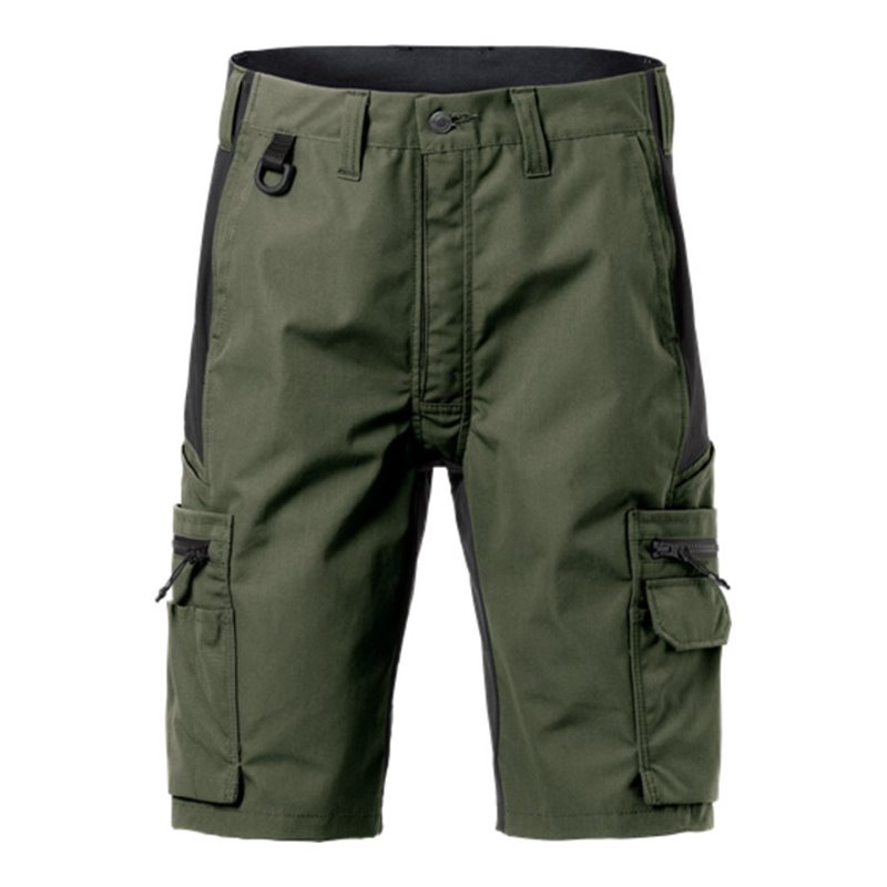 Fristads Service Stretch-Shorts Damen 2548 PLW Größe 34 Army Grün/Schwarz